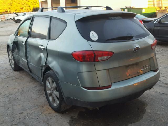 4S4WX86D074406339 - 2007 SUBARU B9 TRIBECA GREEN photo 3