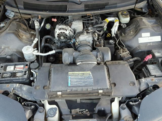 2G2FS22K212134687 - 2001 PONTIAC FIREBIRD BLACK photo 7