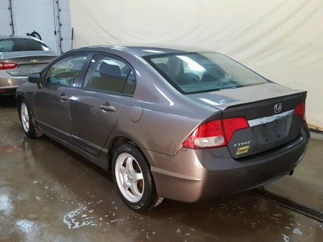 19XFA1F64BE037541 - 2011 HONDA CIVIC LX-S 灰色 照片 3