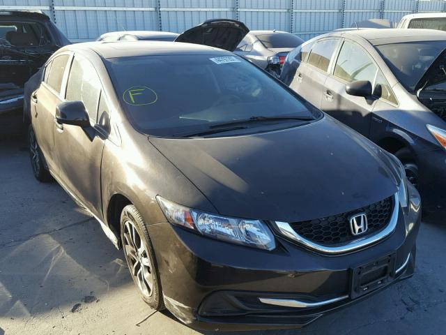 19XFB2F85DE232314 - 2013 HONDA CIVIC EX BROWN photo 1