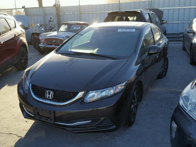 19XFB2F85DE232314 - 2013 HONDA CIVIC EX BROWN photo 2