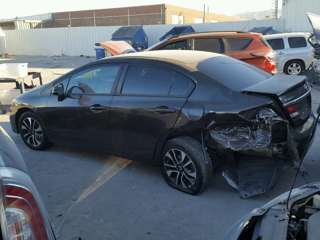 19XFB2F85DE232314 - 2013 HONDA CIVIC EX BROWN photo 3