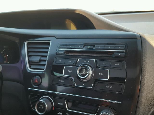 19XFB2F85DE232314 - 2013 HONDA CIVIC EX BROWN photo 9