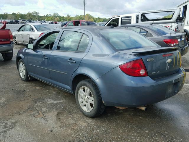 1G1AL52F557513956 - 2005 CHEVROLET COBALT LS TEAL photo 3