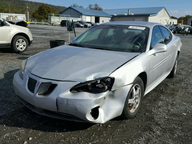 2G2WP522241359818 - 2004 PONTIAC GRAND PRIX SILVER photo 2