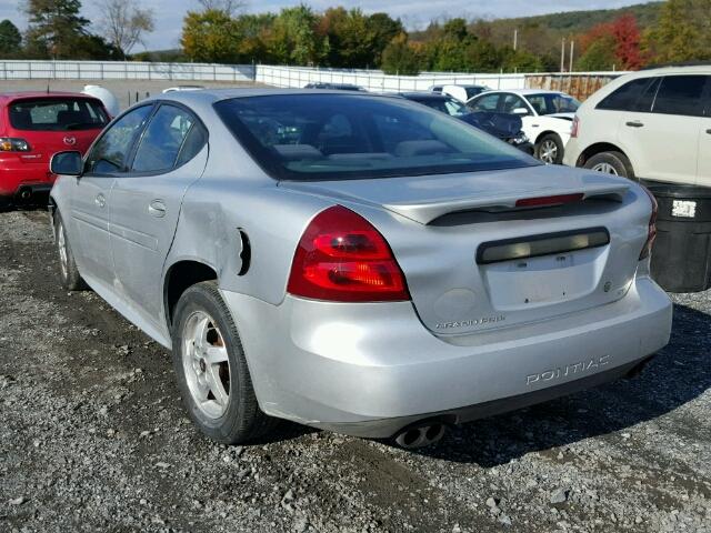 2G2WP522241359818 - 2004 PONTIAC GRAND PRIX SILVER photo 3