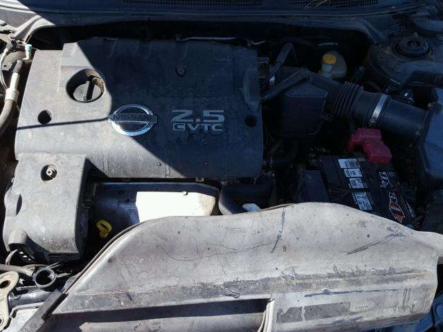 1N4AL11D25C384927 - 2005 NISSAN ALTIMA GRAY photo 7