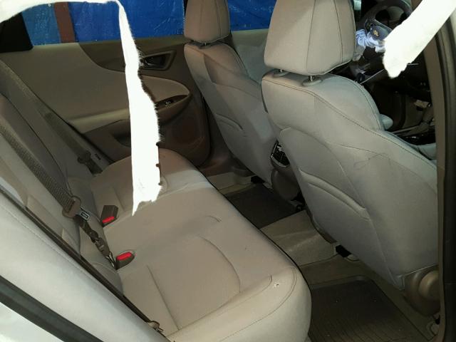 1G1ZE5ST2HF272824 - 2017 CHEVROLET MALIBU LT Gümüş foto 6