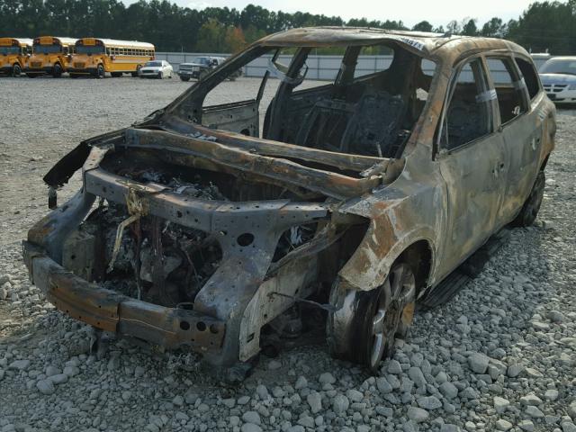 5GAER23D59J198265 - 2009 BUICK ENCLAVE CX BURN photo 2