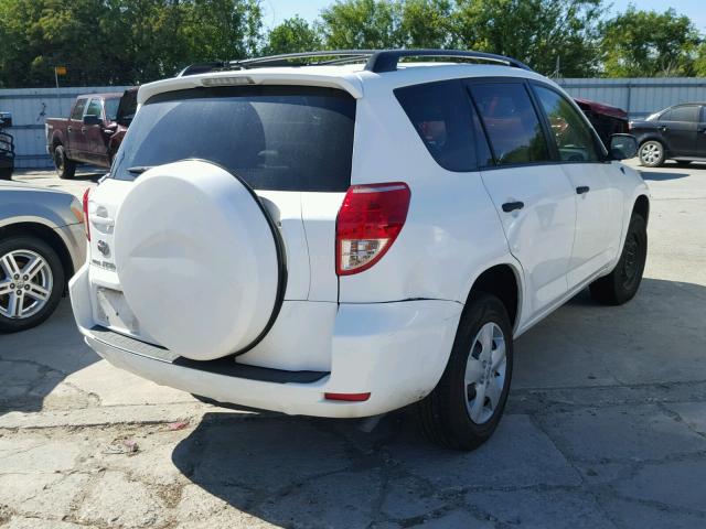 JTMZD33V885115819 - 2008 TOYOTA RAV4 WHITE photo 4