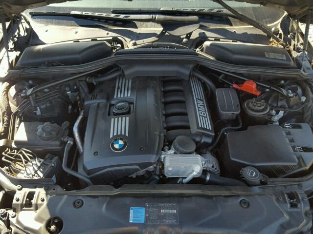 WBANU53589C120510 - 2009 BMW 528 I BLACK photo 7