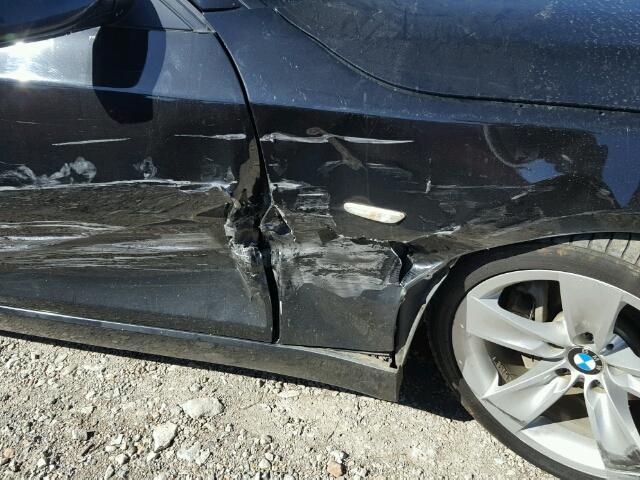 WBANU53589C120510 - 2009 BMW 528 I BLACK photo 9