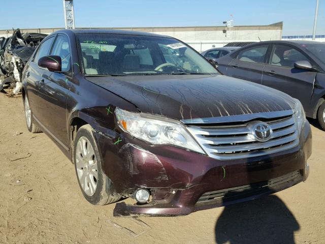 4T1BK3DB4CU452591 - 2012 TOYOTA AVALON BAS BURGUNDY photo 1