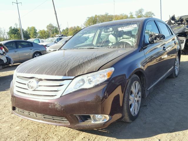 4T1BK3DB4CU452591 - 2012 TOYOTA AVALON BAS BURGUNDY photo 2