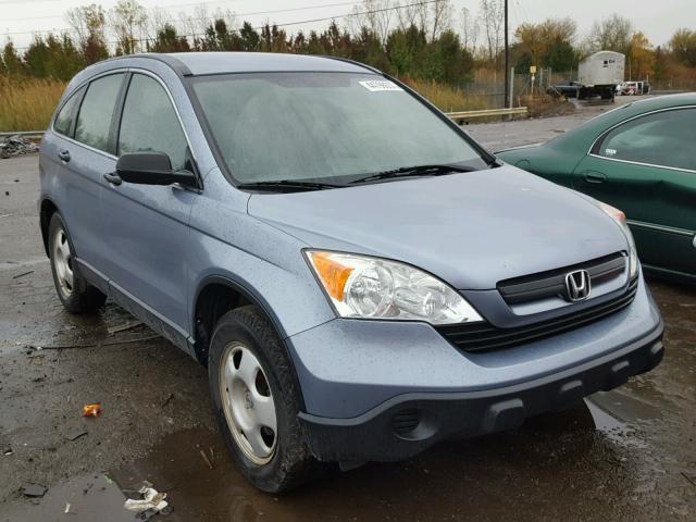 JHLRE48387C037999 - 2007 HONDA CR-V LX BLUE photo 1