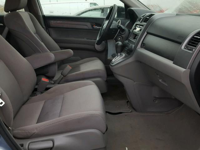 JHLRE48387C037999 - 2007 HONDA CR-V LX BLUE photo 5