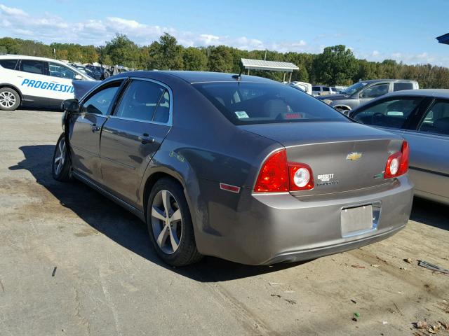 1G1ZC5EU3BF148448 - 2011 CHEVROLET MALIBU 1LT GRAY photo 3