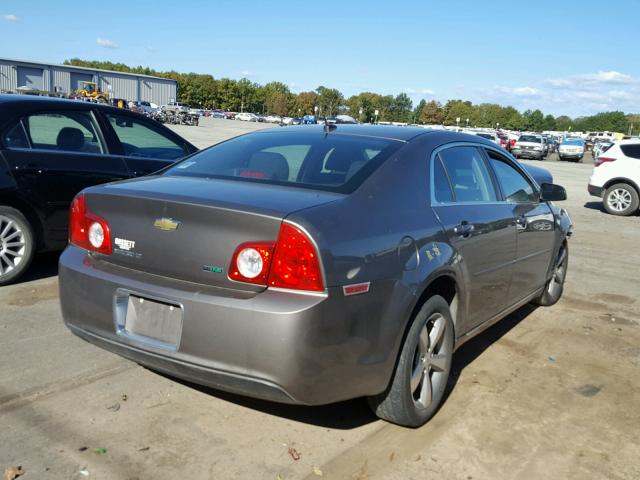 1G1ZC5EU3BF148448 - 2011 CHEVROLET MALIBU 1LT GRAY photo 4