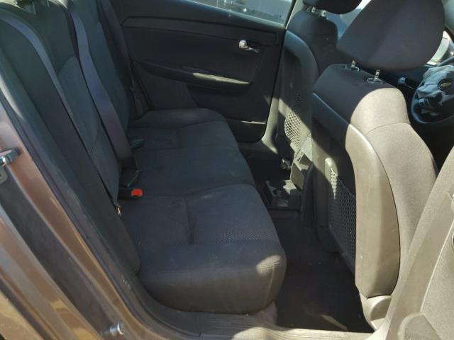 1G1ZC5EU3BF148448 - 2011 CHEVROLET MALIBU 1LT Մոխրագույն լուսանկար 6