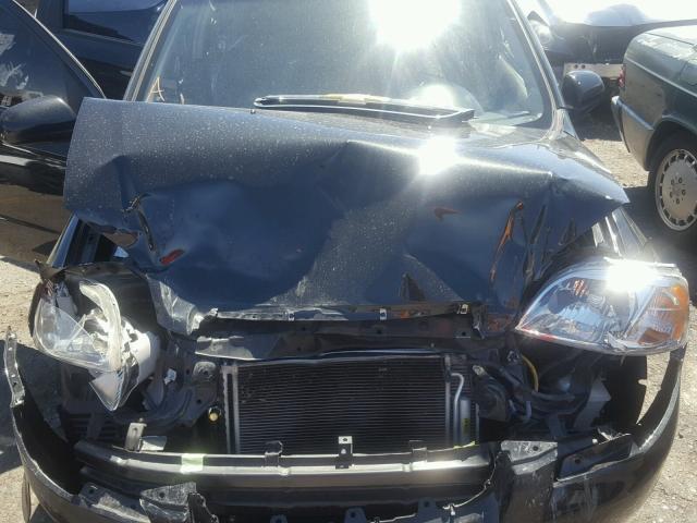 KL1TD5DE6BB185447 - 2011 CHEVROLET AVEO LS BLACK photo 7