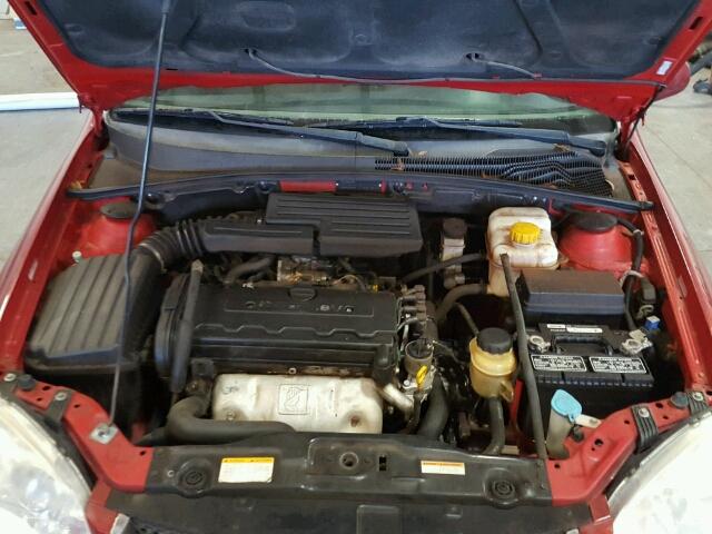 KL5JD56Z57K691204 - 2007 SUZUKI FORENZA BA RED photo 7