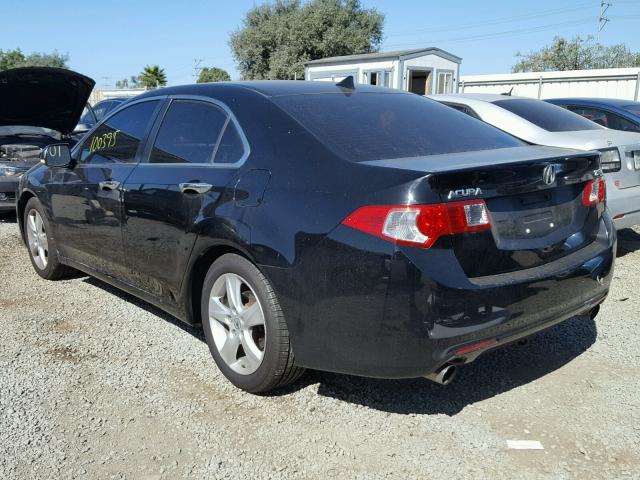 JH4CU2F69AC034655 - 2010 ACURA TSX BLACK photo 3