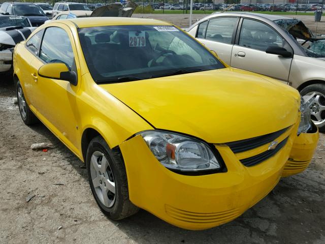 1G1AT18H497166028 - 2009 CHEVROLET COBALT YELLOW photo 1