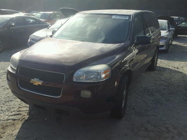 1GNDV23107D218999 - 2007 CHEVROLET UPLANDER L BURGUNDY photo 2