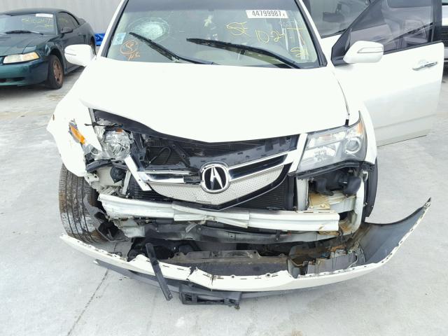 2HNYD28877H527787 - 2007 ACURA MDX SPORT WHITE photo 7