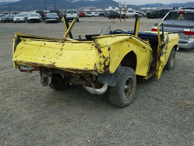 PL521359683 - 1970 DATSUN PICKUP YELLOW photo 4