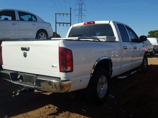 1D7HA18N05J576846 - 2005 DODGE RAM 1500 S WHITE photo 4