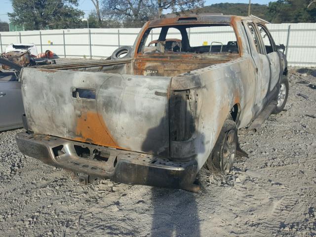 5TBBV58117S456707 - 2007 TOYOTA TUNDRA DOU BURN photo 4