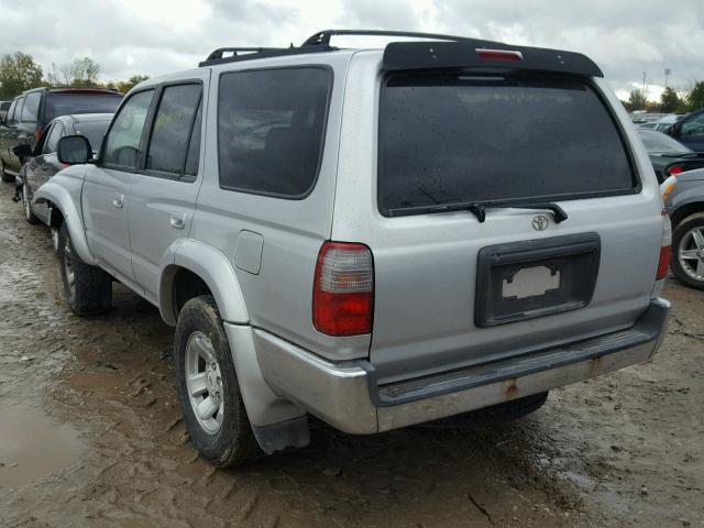 JT3HN86R2Y0270999 - 2000 TOYOTA 4RUNNER SR SILVER photo 3