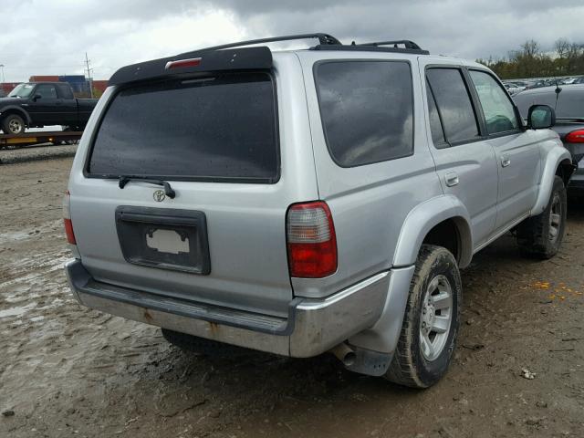 JT3HN86R2Y0270999 - 2000 TOYOTA 4RUNNER SR SILVER photo 4