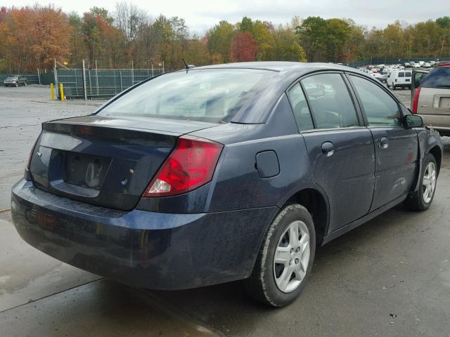 1G8AJ55F37Z198133 - 2007 SATURN ION LEVEL BLUE photo 4