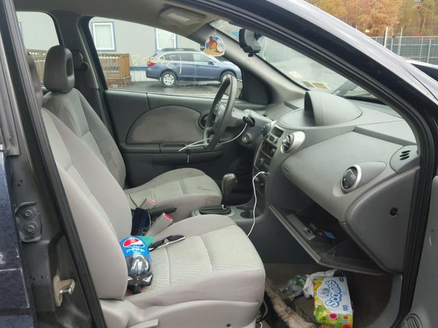 1G8AJ55F37Z198133 - 2007 SATURN ION LEVEL BLUE photo 5