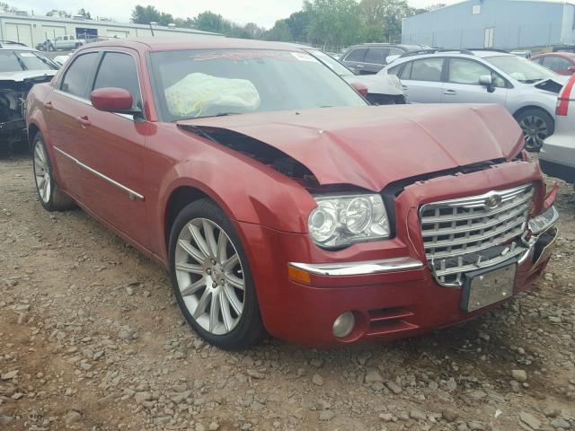 2C3LA63HX8H131687 - 2008 CHRYSLER 300C RED photo 1