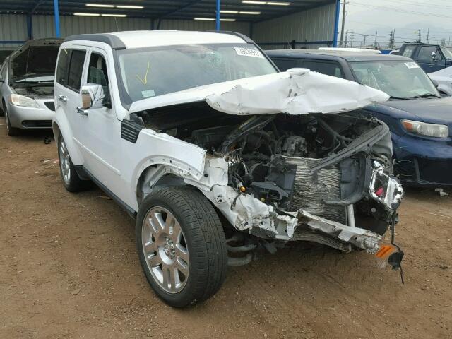 1D4PU4GX0BW591088 - 2011 DODGE NITRO HEAT WHITE photo 1