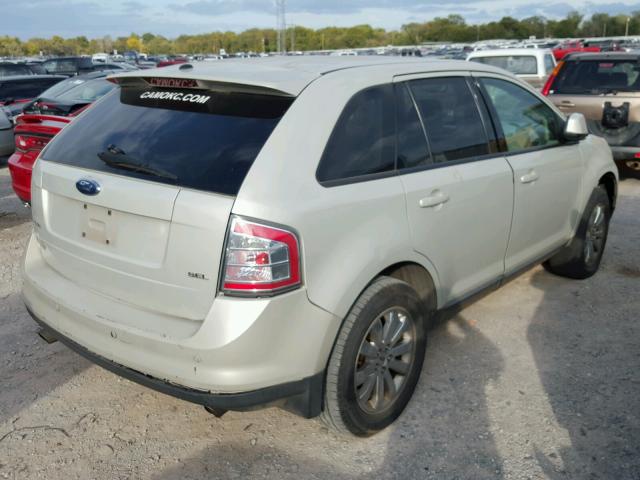 2FMDK38CX7BB64291 - 2007 FORD EDGE Кремовий фото 4