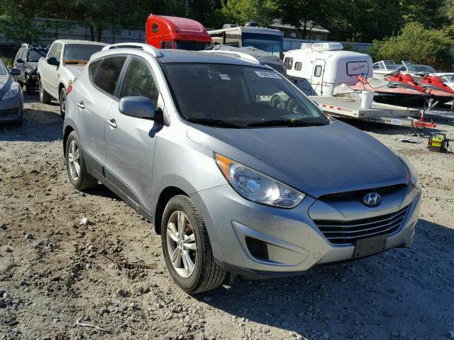 KM8JU3AC3AU081892 - 2010 HYUNDAI TUCSON GLS SILVER photo 1