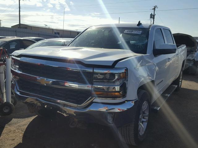 3GCUKREC6GG123794 - 2016 CHEVROLET SILVERADO WHITE photo 2