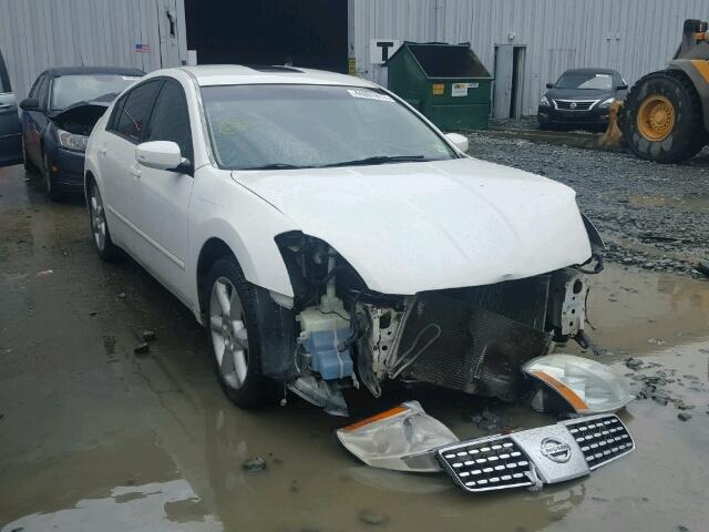 1N4BA41E06C810216 - 2006 NISSAN MAXIMA WHITE photo 1