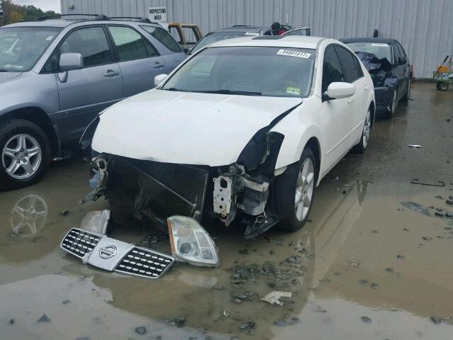 1N4BA41E06C810216 - 2006 NISSAN MAXIMA WHITE photo 2