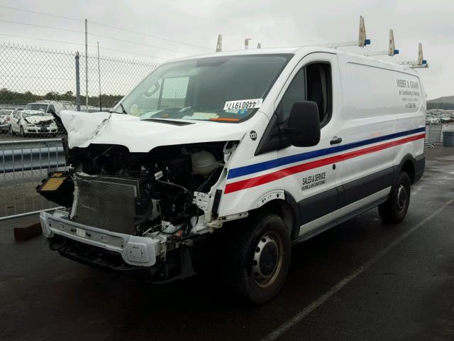 1FTNR1ZM9FKA40002 - 2015 FORD TRANSIT T- WHITE photo 2