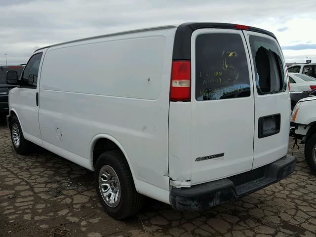 1GCSGAFX9C1104631 - 2012 CHEVROLET EXPRESS G1 WHITE photo 3