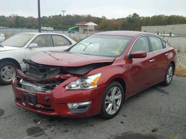 1N4AL3AP8DC150540 - 2013 NISSAN ALTIMA 2.5 RED photo 2