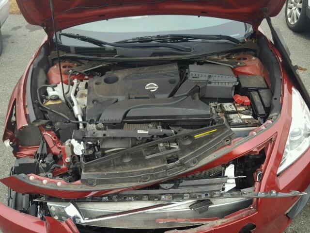 1N4AL3AP8DC150540 - 2013 NISSAN ALTIMA 2.5 RED photo 7