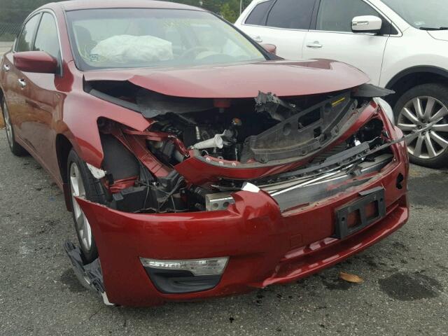 1N4AL3AP8DC150540 - 2013 NISSAN ALTIMA 2.5 RED photo 9