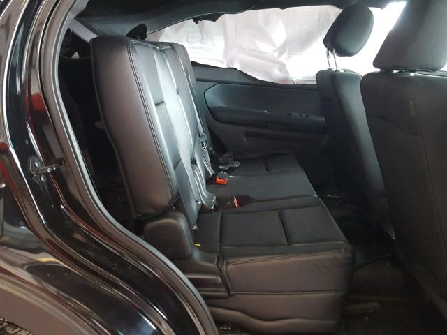 1FM5K8AR8GGB28334 - 2016 FORD EXPLORER P أسود صورة 6