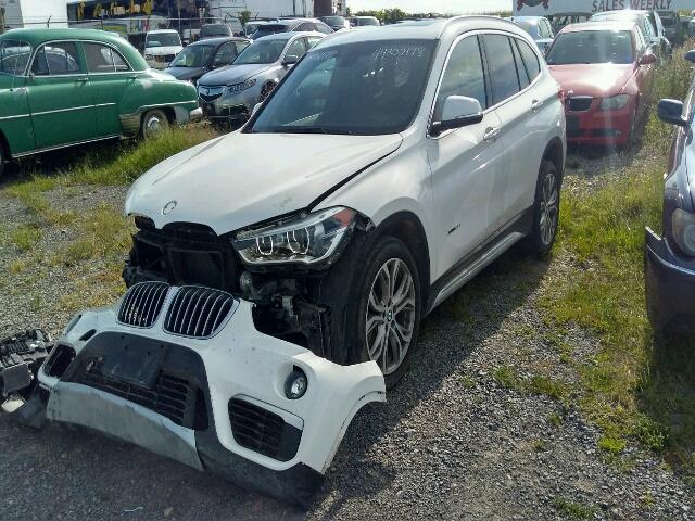 WBXHT3C3XH5F71419 - 2017 BMW X1 XDRIVE2 WHITE photo 2